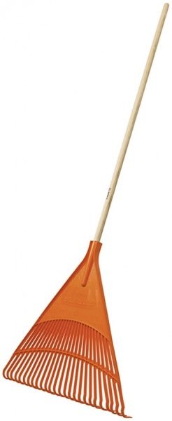 Грабли веерные Truper EP-26R прямые жесткие 26 зубов