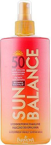 Молочко для загара Farmona Sun Balance Водостойкое SPF 50 200 мл