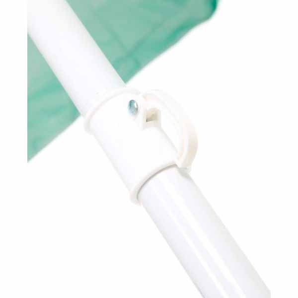 Зонт пляжный Indigo Ракушки бирюзово-белый 2 м