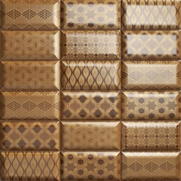 Плитка Mainzu Бампі Голд 10x20 Бампі 