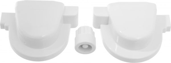 Кассета мини Gardinia для мини ролет 61,5 см 61,5xбелая 