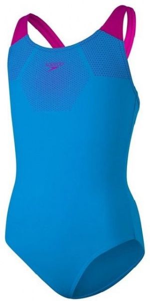 Купальник Speedo PLMT MSBK JF BLUE/PURPLE 8-08324F654 р.9-10 голубой