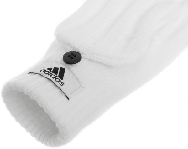 Варежки Adidas W ESS GLOVES AY6607 р. M белый