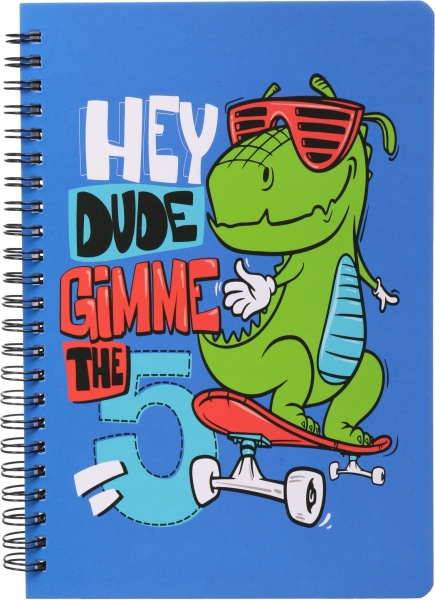 Блокнот Скейтер 2 14,5x21 см Mikirei