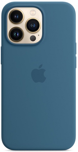 Чохол-накладка Apple Silicone Case with MagSafe для Apple iPhone 13 Pro blue jay (MM2G3ZE/A)