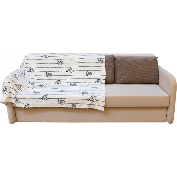 Плед фланель Simon's White Cat 160x200 см