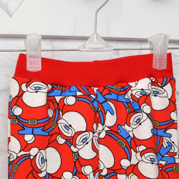 Штанишки Blanka Санта р.86 красный 12813 