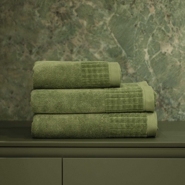 Рушник махровий Paulo 50x100 см зелений Zwoltex 