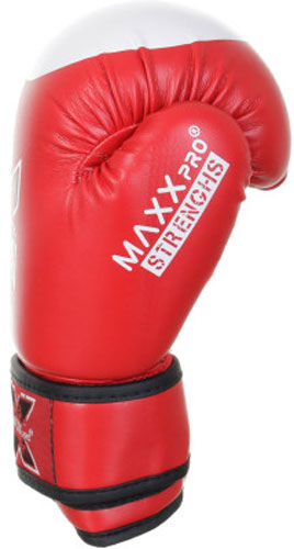 Боксерские перчатки MaxxPro AVG-616 Red vynil-04 р. 4 4oz Red vynil-04 красный