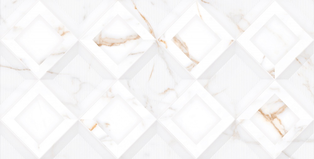 Декор Allore Group Cesara White W\DEC M NR Glossy 30,8x60,8 см