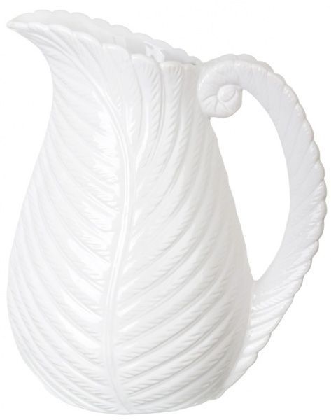 Ваза Кувшин 12x25 см біла Dehua