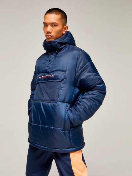 Анорак Tommy Hilfiger BLOCK INSULATION JACKET S20S200264401 р.M темно-синий