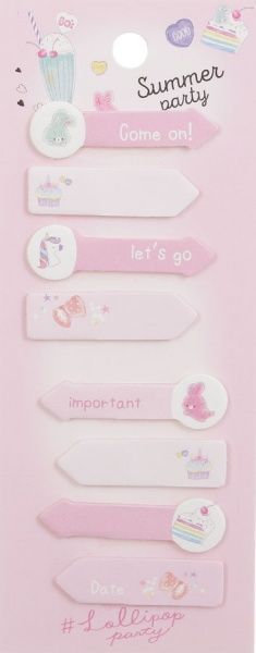 Блок бумаги Летняя вечеринка розовый