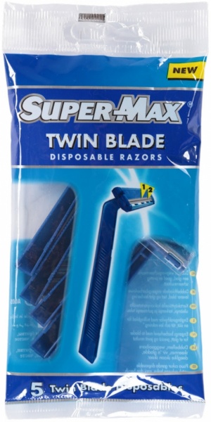 Станки одноразові Super-Max Twin Blade 5 шт.