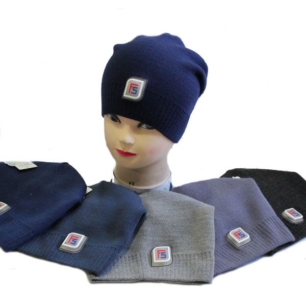 Шапочка детская р.52-54 в ассортименте 2174 