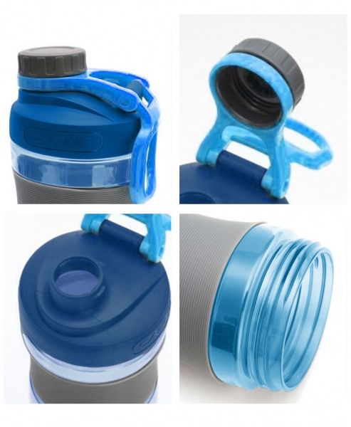 Шейкер KXN-1202 800 мл синий Casno