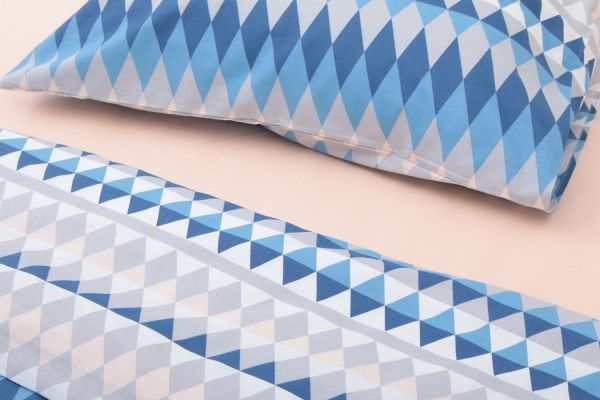 Комплект постельного белья Alabato 1.5 разноцветный UP! (Underprice) 