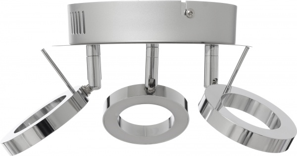 Люстра светодиодная Интеркласс НСБ 04-3хХХ-209 3x4 Вт C8065-3B 