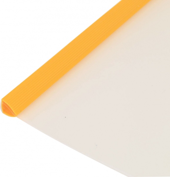 Папка з притиском А4 пластикова 65 аркушів жовтий UP! (Underprice)