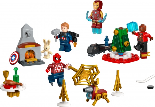 Конструктор LEGO Super Heroes Marvel Новогодний календарь «Мстители» 76267