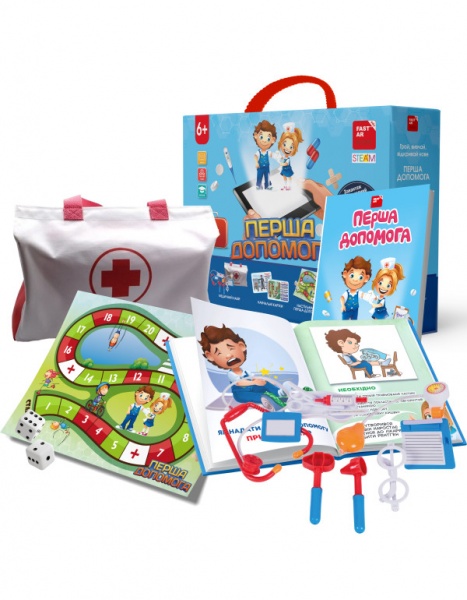 Интерактивный игровой набор FastAR Kids 4D «Маленький врач» T0003