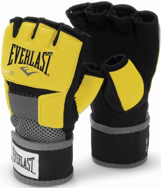 Боксерские перчатки Everlast Evergel Handwrap Gloves EVERLAST р. XL желтый