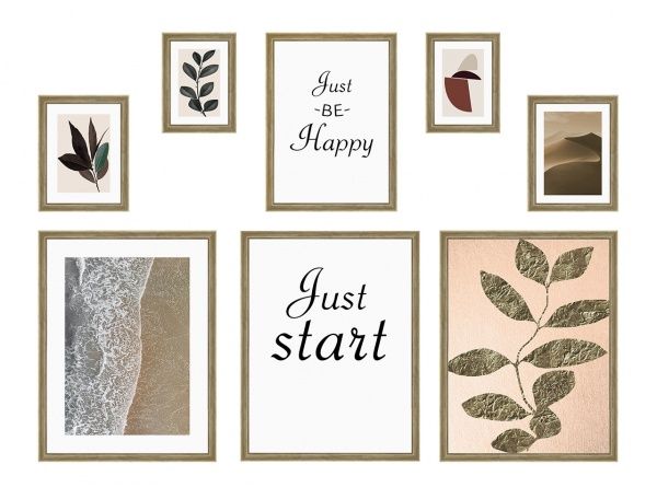 Набор галерейный Art Poster AP8-006 абстракция SvitArt 