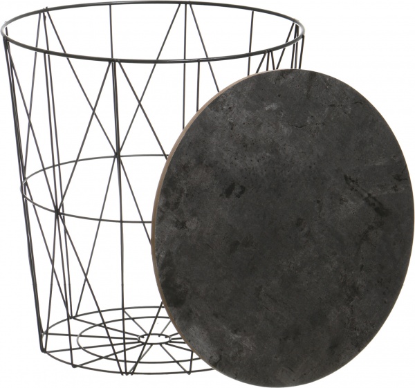 Стіл-кошик Black 39х41 см 