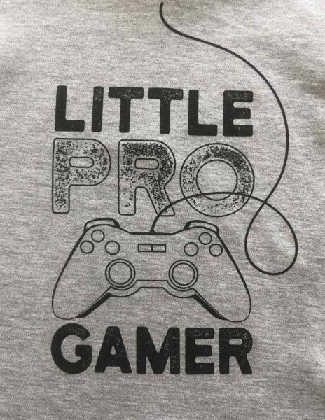 Джемпер детский Roksana Джойстик р.128-134 серый 1068/22005 