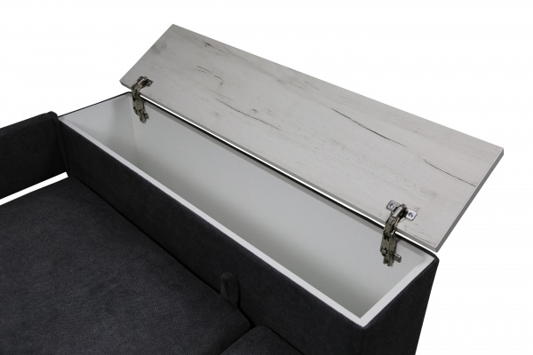 Диван прямой EP-GRT Line темно-серый 2530x1100x870 мм