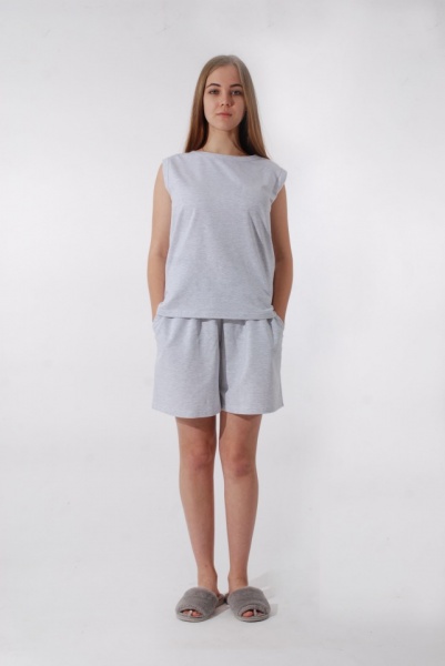 Костюм домашній жіночий Flis clothes р. L сірий 