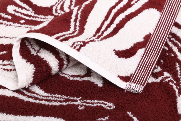 Полотенце Manchas 50x90 см красный 