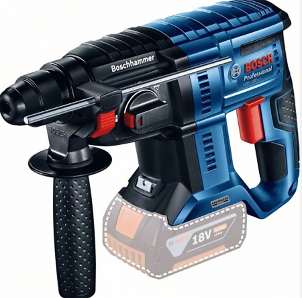 Набор инструментов Bosch Professional GSR 185-LI + GWS 180-LI + GBH 180-LI (2x 4.0 Ah, GAL 18V-40, bag), brus 0615990N1Y