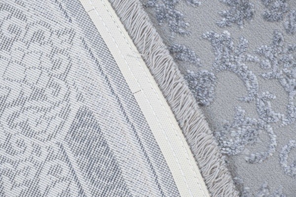 Килим Karmen Carpet GALERIA GL038G GREY/GREY 80x150 см O 