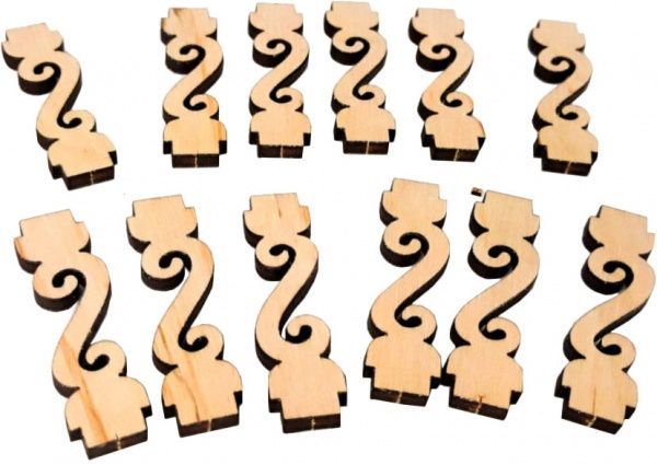 Конструктор деревянный Зірка Шкатулка Ажур