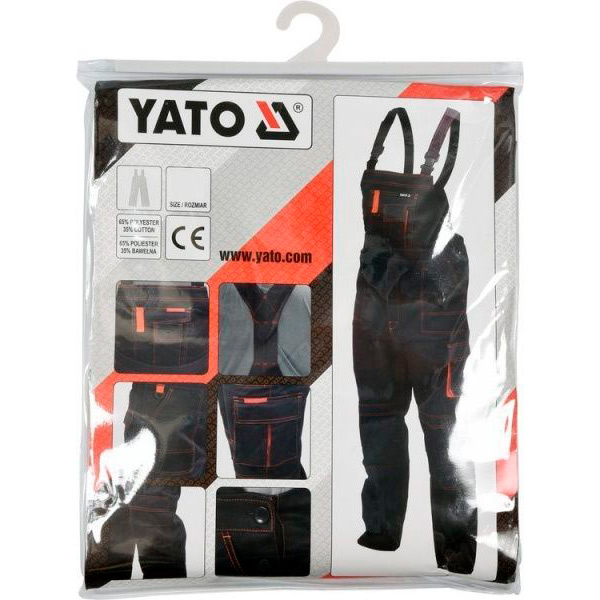 Напівкомбінезон робочий YATO р. XL YT-80411 темно-синій