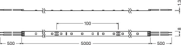 Лента светодиодная Ledvance 11 Вт 23 В белый 