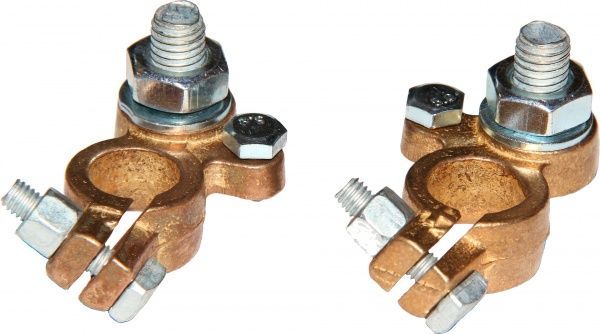 Клеми для акумулятора Струм латунь адаптер М10