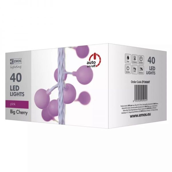 Декоративная гирлянда Emos ZY2026 светодиодная (LED) 40 ламп 4 м