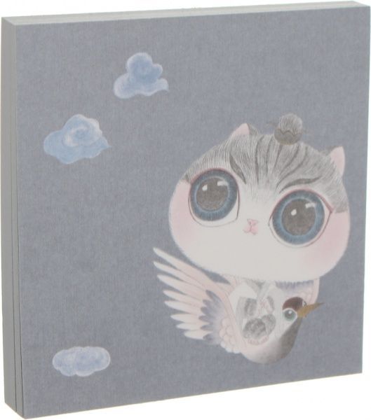Папір для нотаток Великі оченята сірі