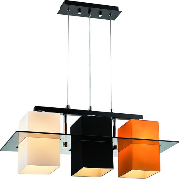 Люстра Altalusse INL-9253P-03 белый/черный/амбер