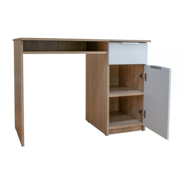 Стол письменный DC Дален дуб сонома/нимфея альба 