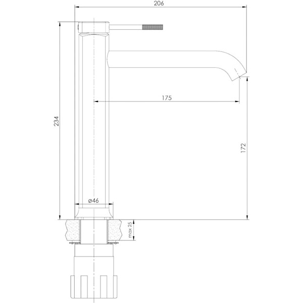 Змішувач для умивальника Imprese Brenta ZMK071901011