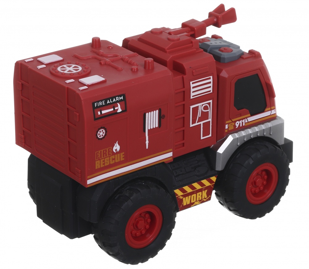 Автомобиль фрикционный JINHENG Город пожарный 25х13х18.5 см BOP1293310