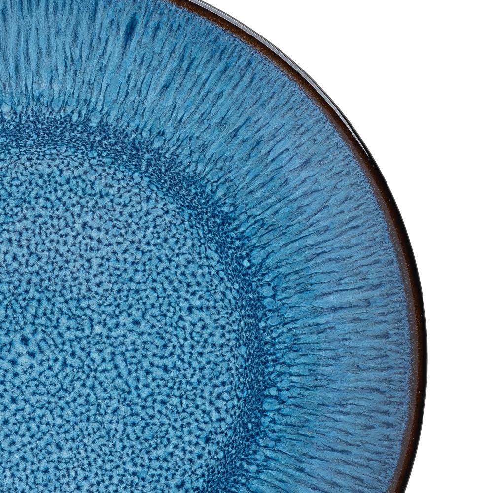 Тарілка десертна Krauff 20,8 см Blue Ocean 21-318-010