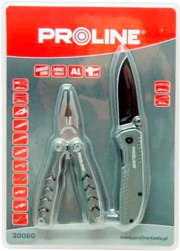 Набор ручного инструмента Profix плоскогубцы-Мультитул (ф-9) 150 мм. + Чем сложный 190 мм. ручки алюминий, 2 чехла 2 шт. 30060