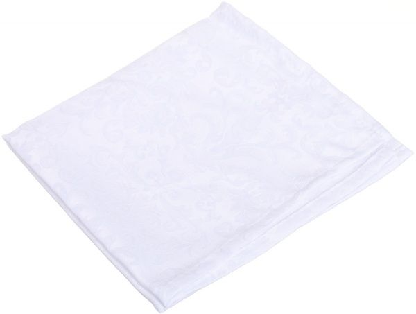 Серветка La Nuit Jacquard Вензель waterproof 40x40 см білий 