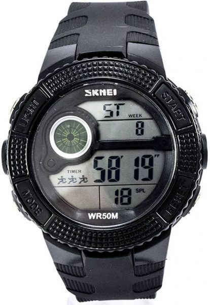 Наручные часы Skmei 1027 Black BOX (1027BOXBK)