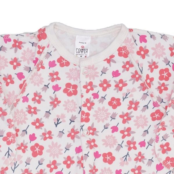 Чоловічок ТМ Софія Flowers р.50 рожевий 130250 