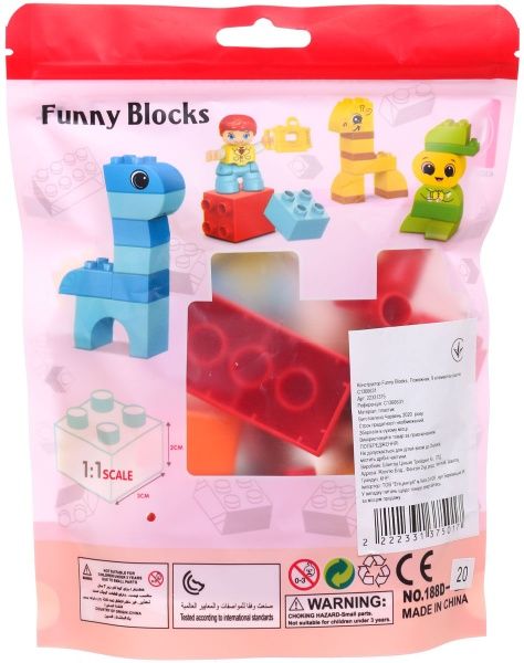 Конструктор Shantou Funny Blocks Пожежник C1366631